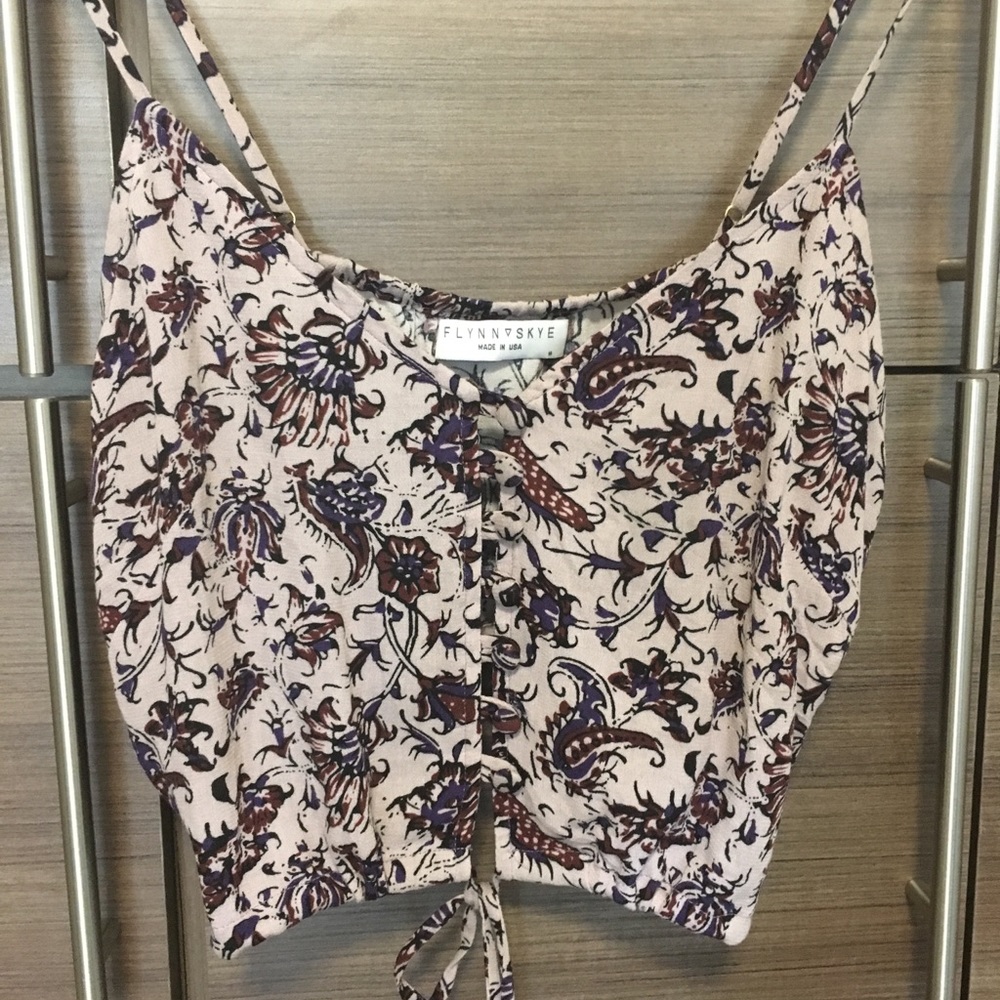 Flynn skye crop top